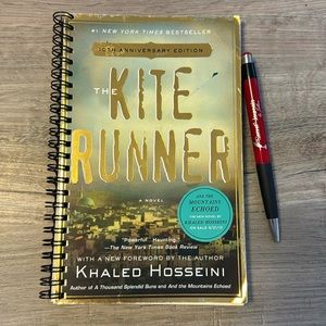 Secret Journal “The Kite Runner” 📚 Handmade Journal